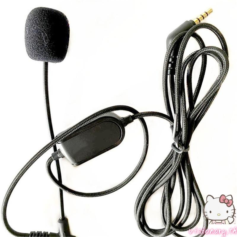 สายหูฟัง Vision Stereo VoIP สําหรับชุดหูฟังสําหรับเล่นเกม Boompro V-MODA Crossfade M-100