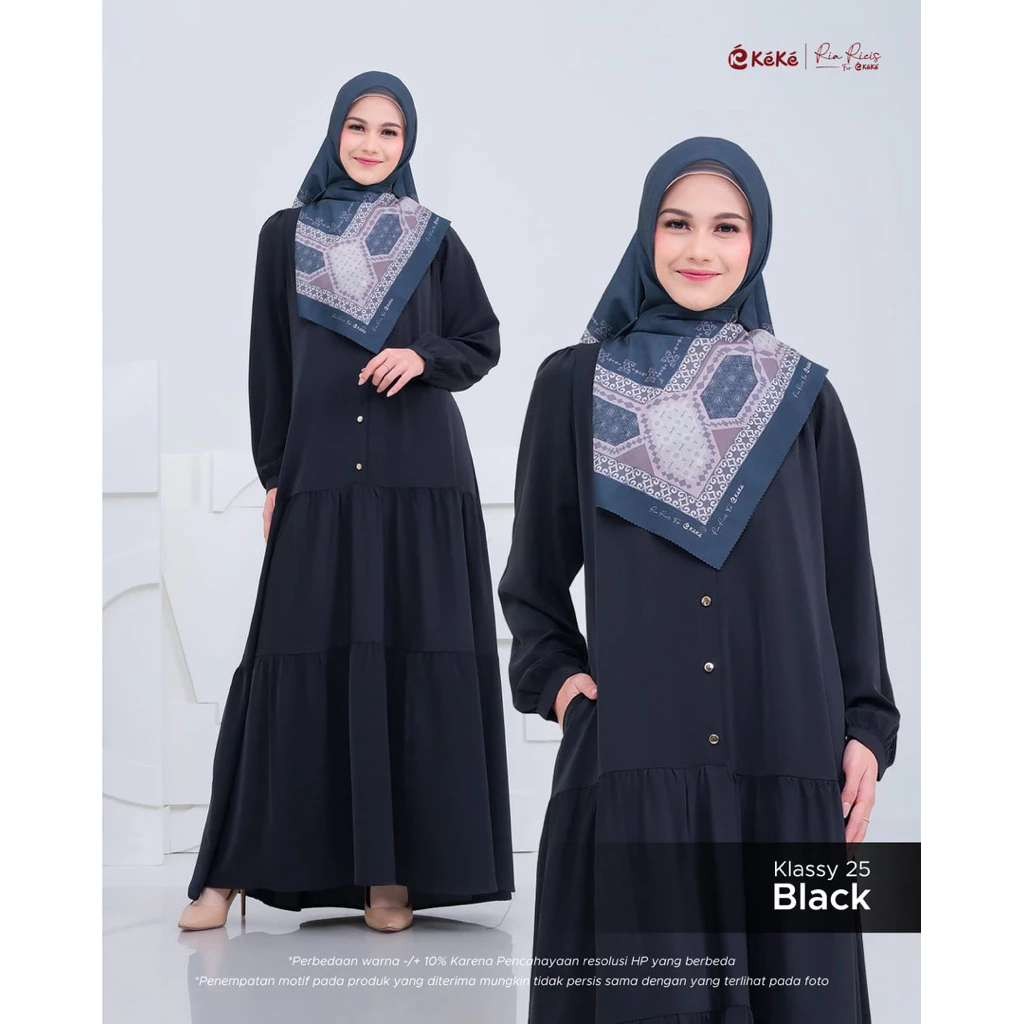 KEKE ADULT GAMIS KLASSY 25 สีดํา