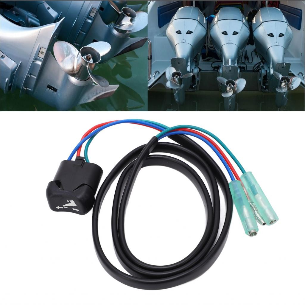 Seashorehouse Trim Tilt Switch และ 37850 90J00 90J01 90J02 90J03 ABS สําหรับนอกรีโมทคอนโทรลกล่อง