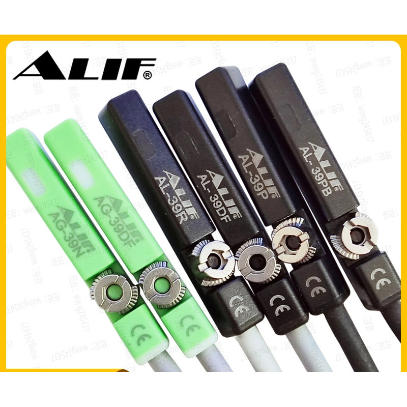 AG-39DF AL-39R สวิทช์แม่เหล็ก T-Slot Sensor ALIF กระบอก Induction Line สองสามสาย NP ปกติปิด B