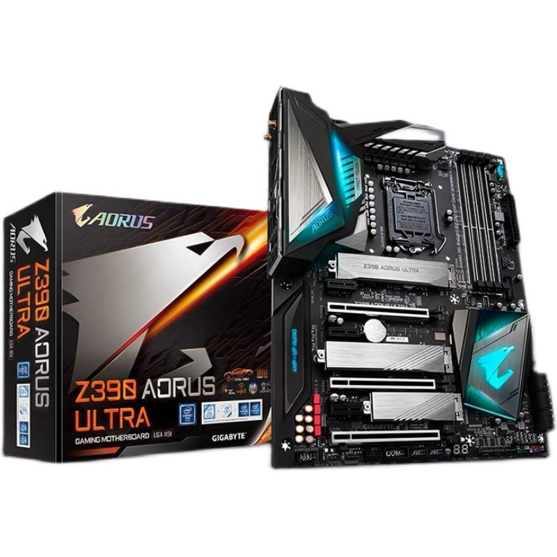 สินค้าคงคลัง Gigabyte/Gigabyte Z390 เมนบอร์ด aorus ultra Flagship รองรับ i9 9900k