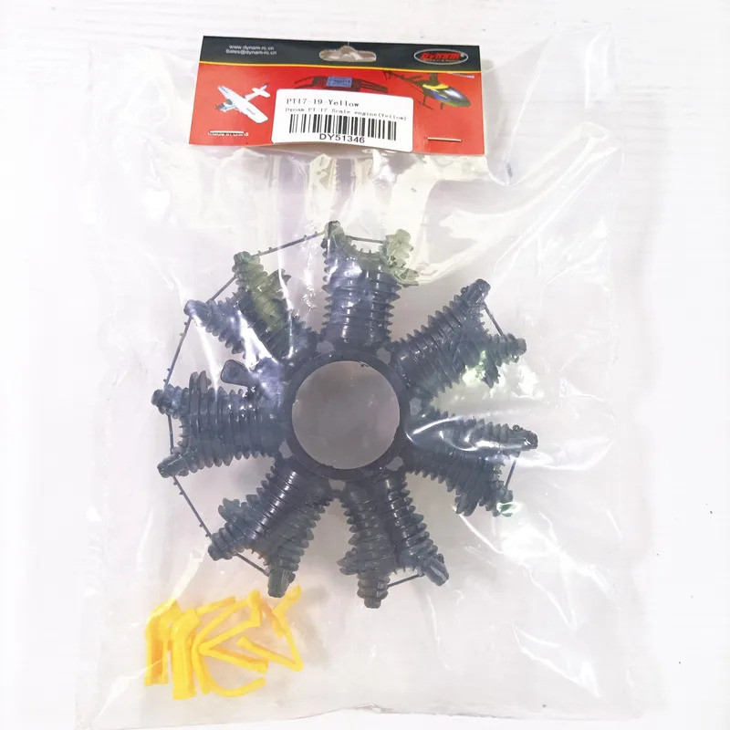 เครื่องยนต์ Dynam PT-17 Scale (สีเหลือง) PT17-19 RC Plane อะไหล่