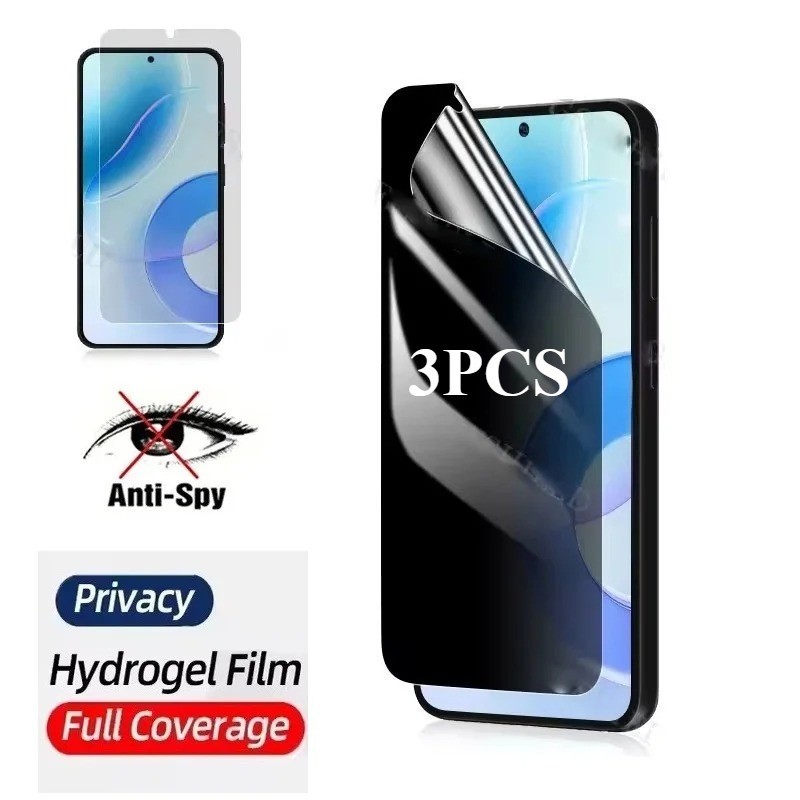 3PCS สําหรับ Google Pixel 8a 8 7a 7 6a 6 Pro Anti Spy ความเป็นส่วนตัวป้องกันหน้าจอสําหรับ Google Pix