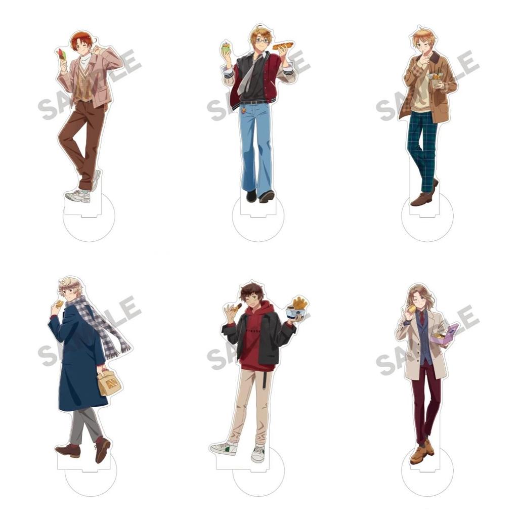 Axis Powers Hetalia WorldStars APH Mica Holder Model Plate Decorative Originality Desk Model Display