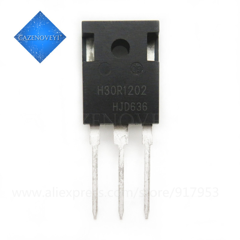 5 ชิ้น IHW30N120R2 30N120 TO-247 H30R1202 H30R120 TO-247 1200V 30A ชิป