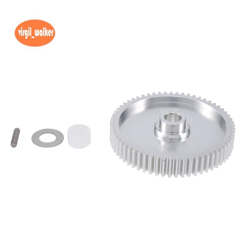 โลหะ 61T Spur เกียร์ 51004 สําหรับ TT01 TT01D TT01 TT01E 1/10 RC รถอุปกรณ์เสริม