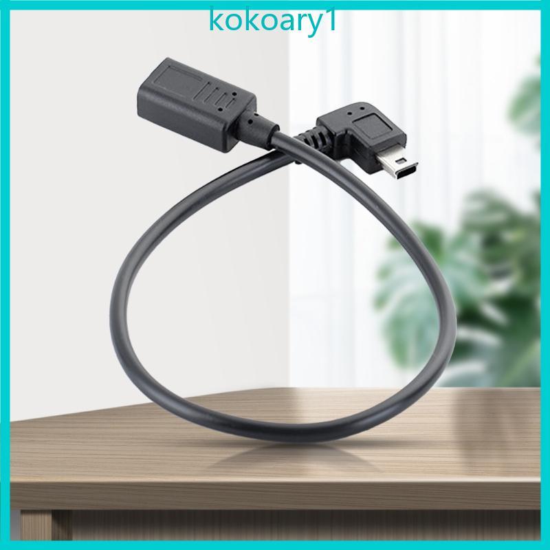 KOKO Type C Female to Mini USB 5Pin Male Conversion Cord Long Time Use