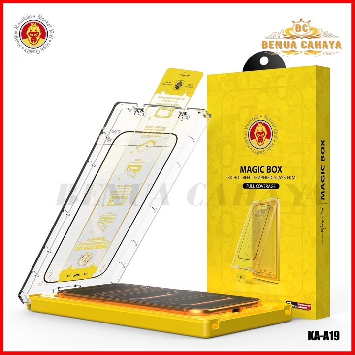 KA-A19 TEMPERED GLASS MONKEY KING 9H ANTI STATIC สําหรับ IPHONE 17 17 PRO 17 PRO MAX 16 PRO 16 PRO M