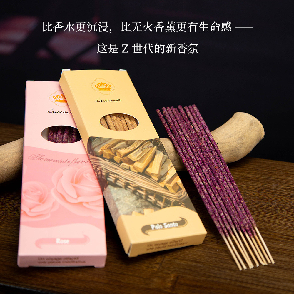 TikTok Argentine Handmade ธูป Stick Orchid Osmanthus Rose Sage ในครัวเรือนในร่มน้ํามันหอมระเหยถูมือก