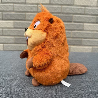 Hoppers King George Mabel Beaver ก้อนของเล่นตุ๊กตาตุ๊กตาสัตว์ภาพยนตร์ตัวอักษรตุ๊กตาเด็กของขวัญ