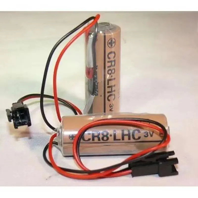 CR8.LHC 3V 3000mAh พร้อมปลั๊กแบตเตอรี่ลิเธียม