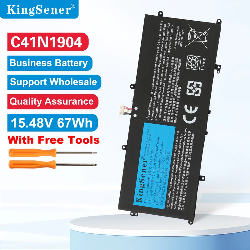 KingSener C41N1904 C41N1904-1 แบตเตอรี่แล็ปท็อปสําหรับ ASUS ZenBook 14 UX425UA UM425IA UX425EA UX425