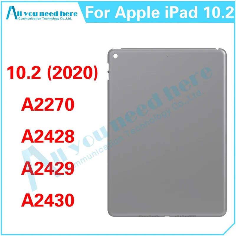 สําหรับ Apple iPad 10.2 (2020) A2270 A2428 A2429 A2430 ฝาหลังแบตเตอรี่ฝาครอบด้านหลังฝาครอบด้านหลังเป