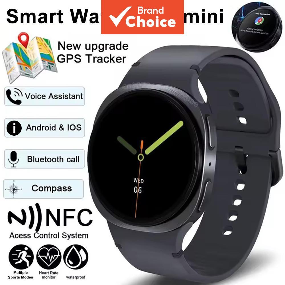 GT8 สมาร์ทวอท์ช GPS Tracker กันน้ําหน้าจอ Amoled บลูทูธผู้ชายผู้หญิง
