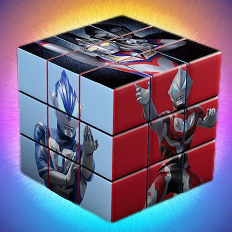 รูปแบบไม่จางหายการ์ตูน Cube Third-Order Cube Cube โรงเรียนอนุบาลของเล่นเด็ก Cube 6.22