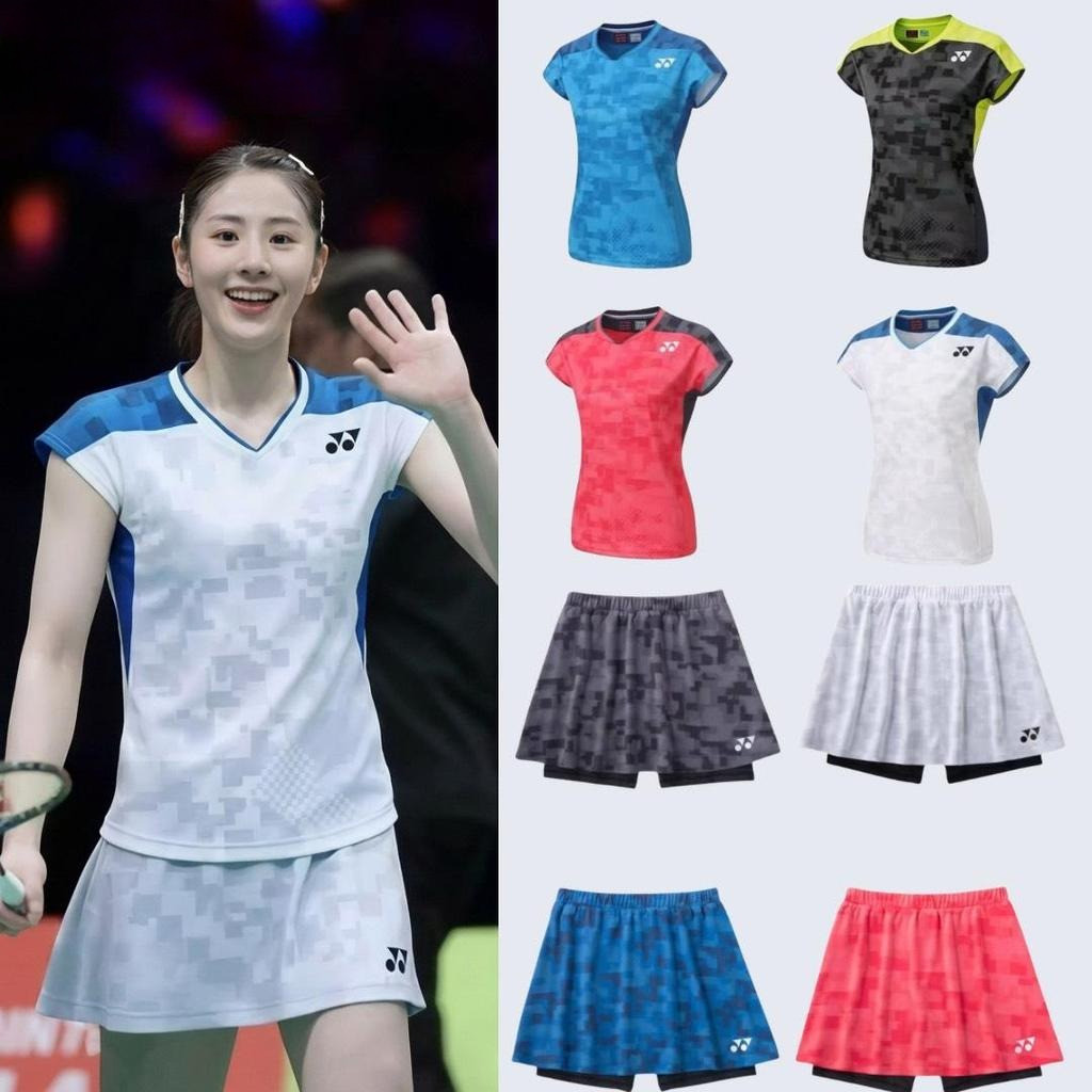 เสื้อและกระโปรงแบดทีมญี่ปุ่น ผ้าระบายอากาศดี แห้งไว กระโปรงมีซับใน ส่งไวจากไทย สามารถสั่งสกรีนเพิ่มได้