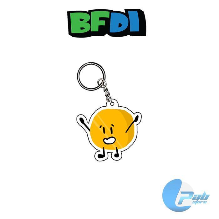 พวงกุญแจ bfdi karakter bfdi พวงกุญแจ bfdi akrilk ganci akrilk kualitas พรีเมี่ยม B1