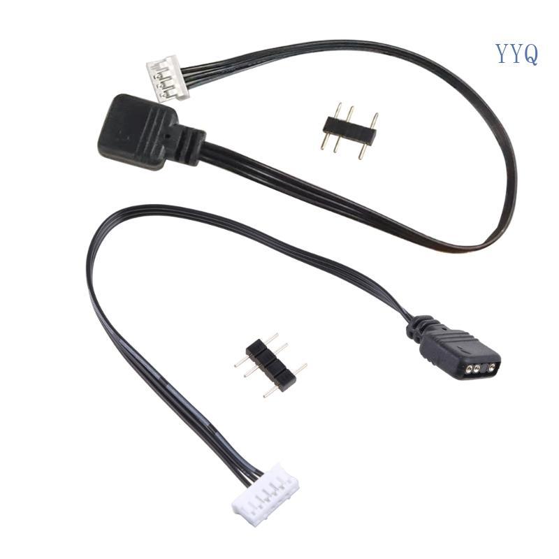 Fan Controller Adapter Cable 4Pin/6Pin to 5V ARGB 3Pin Converter
