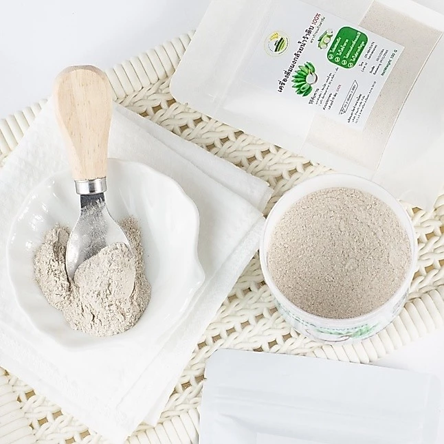 ผงกล้วยดิบแท้ 100% มีอย. ขนาด 100g กล้วยน้ำว้าดิบ ทำสดใหม่ทุกวัน ไม่ผสมแป้ง ไม่มีกลิ่นเหม็นหืน