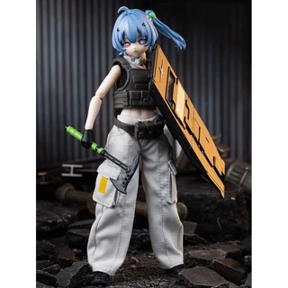Eden อุตสาหกรรมสีดําเหล็ก Rest Series BJD เคลื่อนย้ายได้ตุ๊กตากล่องตาบอดตุ๊กตา Action Figurines เครื่องประดับของเล่นอินเทรนด์คริสต์มาสประณีตของขวัญ