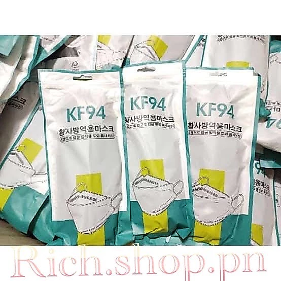 KF94 แมสปิดปาก10ชิ้น แมสปิดปาก หน้ากากอานามัย หน้ากากอนามัย 4 ชั้น สีขาว สีดำ
