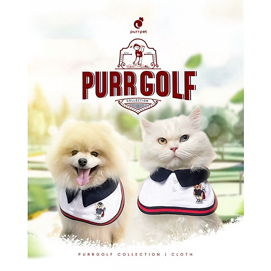 เสื้อโปโลเพอกอล์ฟ Purr Golf Purrpet