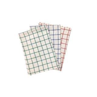 ผ้าเช็ดแก้ว ผ้าเช็ดจาน คัตตอนแท้COTTON100% 50*75ซม(20*30นิ้ว) ซับน้ำดี ไม่เป็นขุ่ย แห้งไว้ ไซส์ใหญ่