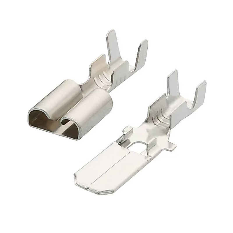 T091mf DJ626-6.3B ปลั๊กหญิงฤดูใบไม้ผลิ 6.3 Series เทอร์มินัลยานยนต์ 1500-0080 สายไฟในประเทศเทอร์มินัลทองแดง DJ6118-6.3B