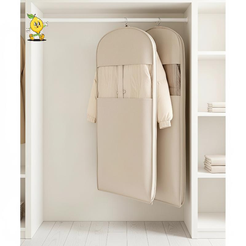 [mozh-t] Clothingpression Bags ไม่มีสูญญากาศต้องการโปร่งใสกันฝุ่น Space Saver กระเป๋าสําหรับตู้เสื้อผ้าตู้เสื้อผ้า Travel Dorm Room Storage