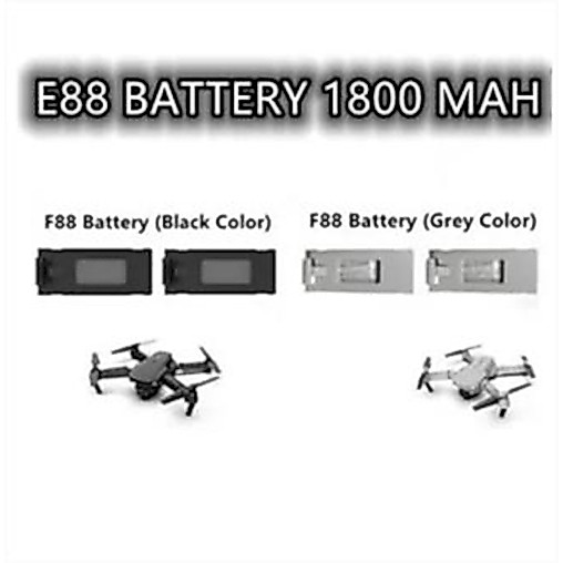 แบตเตอรี่โดรน E88/E88PRO/P1/E525 อายุการใช้งานยาวนาน 3.7V 1800 mAh แบตเตอรี่โดรน แบตเตอรี่มอเตอร์ไฟฟ้า อุปกรณ์เสริมโดรน