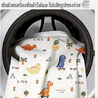 【กันน้ำ100% 】ผ้ารองฉี่เด็ก 5ชั้นA+ 115x150cm นุ่ม ระบายดี ไม่ร้อน ไม่ผด ซักเครื่องได้ไม่เสียทรง รองทั้งเด็กและผู้ใหญ่