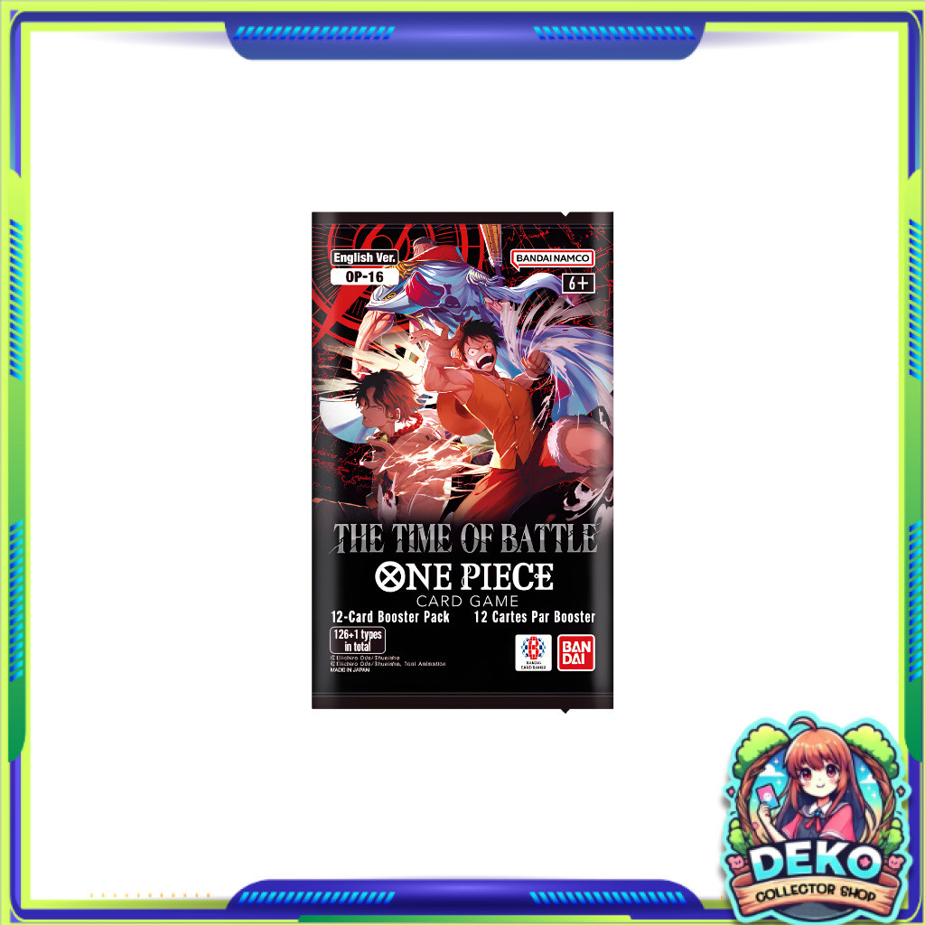 [ 1 ซอง ] O์NE PIECE CARD GAME : [ OP16 ] THE TIME OF BATTLE  BOOSTER PACK (p3)