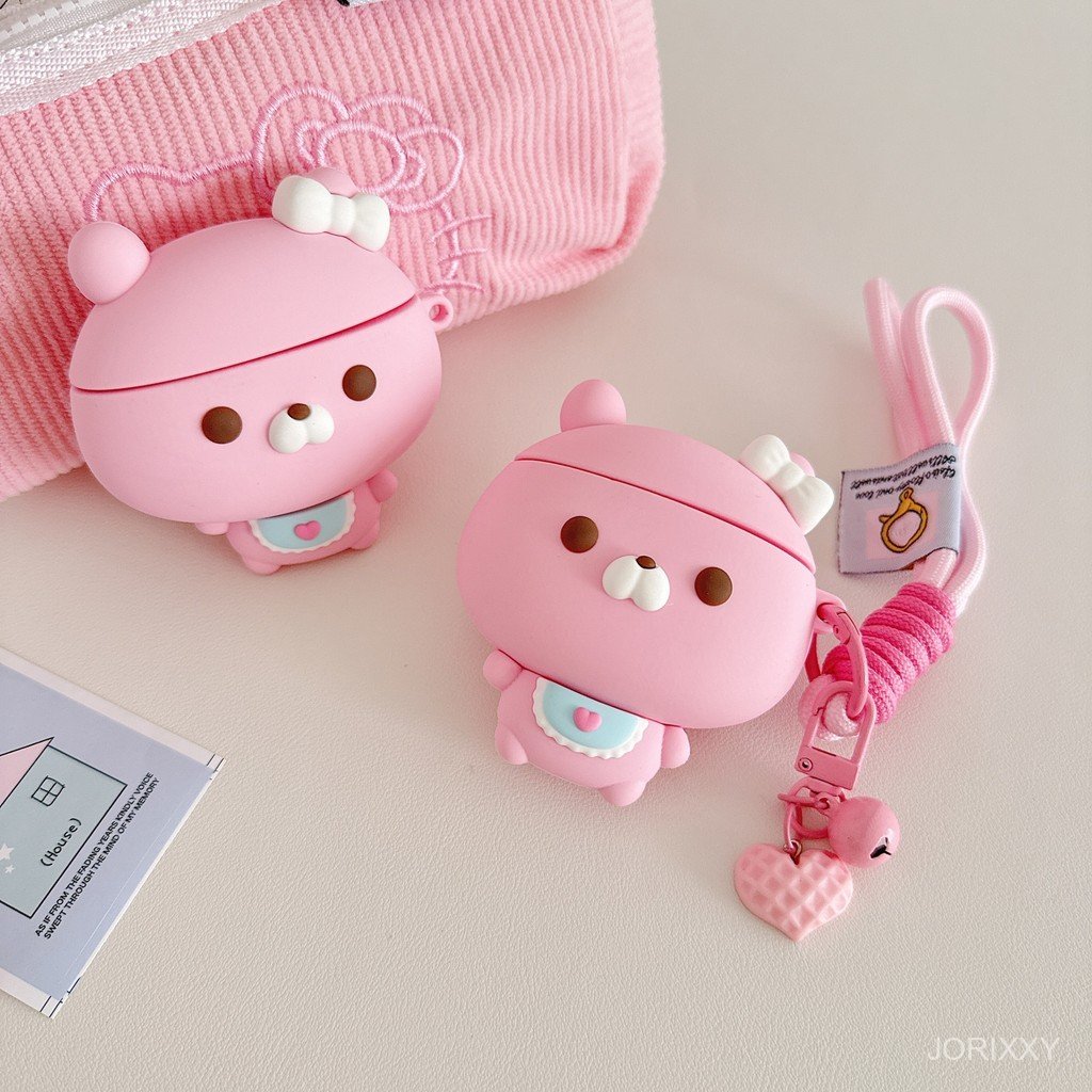 Tumaru น่ารักสเตอริโอการ์ตูนหูฟังเหมาะสําหรับ airpod3/aipod4/pro/pro2/pro3 หูฟังบลูทูธป้องกันกรณี