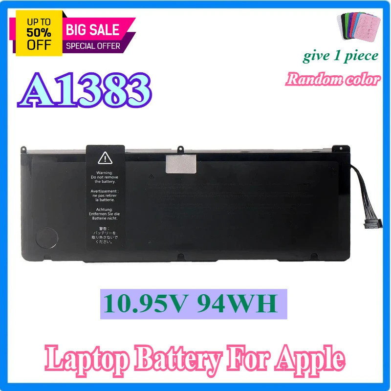 A1383 แบตเตอรี่แล็ปท็อปสําหรับ Apple MacBook Pro 17" 2011 A1297 020-7149-A10 MC725LL/A MD311LL/A MB6