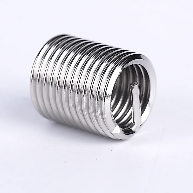 รีคอยส์ แสตนเลส สปริงซ่อมเกลียว ขนาด M18 M20 M22 M24 ยาว D1 D1.5 D2 D2.5 D3