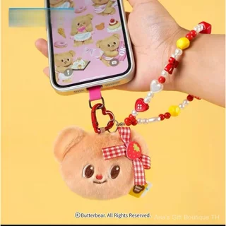 [Aria] จี้โทรศัพท์มือถือ Butter Bear