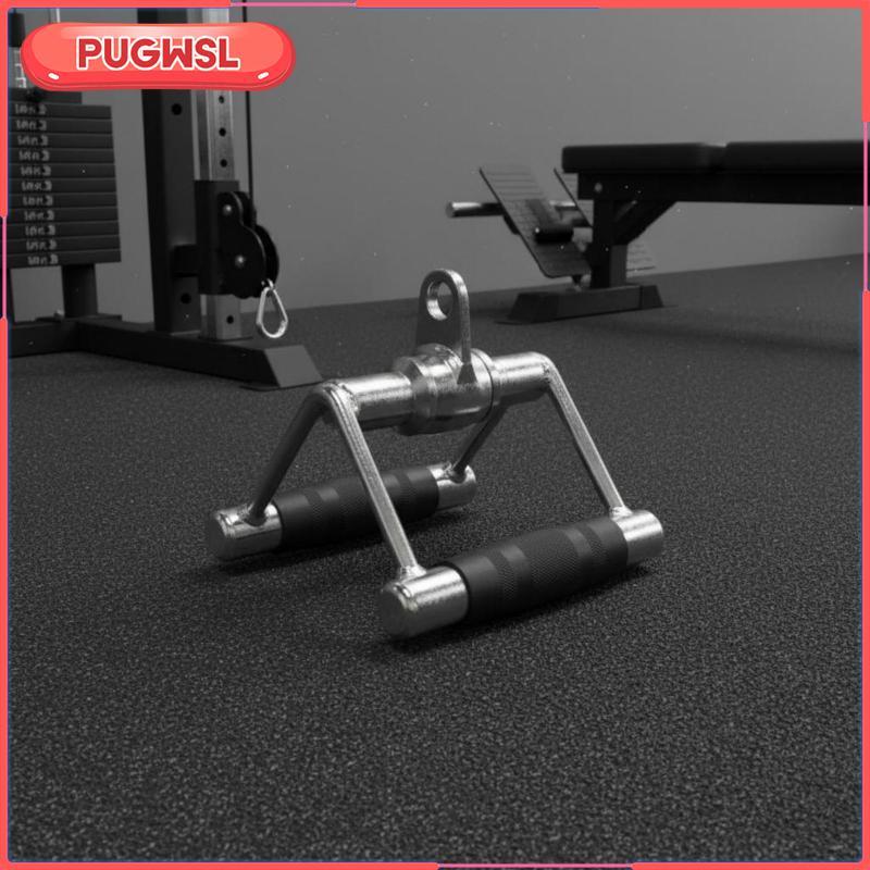 [pugwsl] อุปกรณ์ออกกําลังกายจับสปริงเหล็กยิมจับสิ่งที่แนบมาตามหลักสรีรศาสตร์ V Bar Grip สําหรับ Lat 
