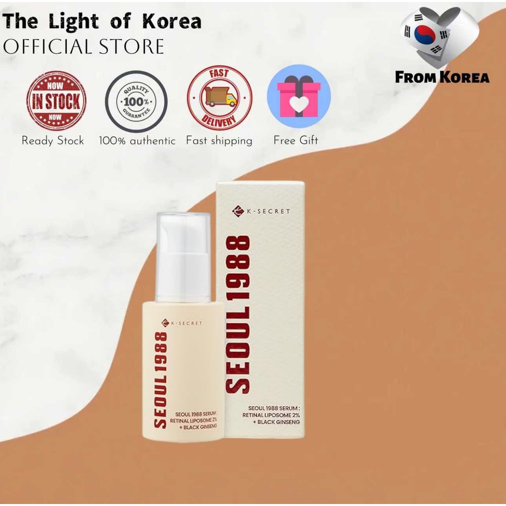 [K-SECRET] SEOUL 1988 Retinal Serum 30ml