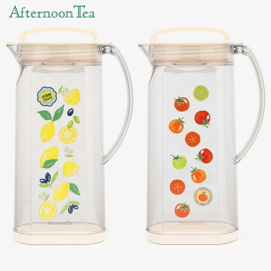 AfternoonTea TOMATO Lemon cold water bottle 1.2L / เหยือกใส่น้ำ มะเขือเทศ เลม่อน (made in Japan)