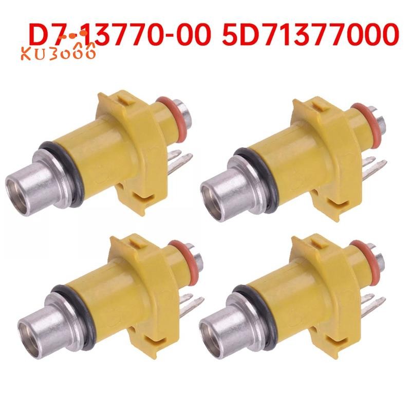 หัวฉีด 6 รู สําหรับYamaha WR125R 5D7-13770-0-00 / 5D71377000  หัวฉีด 60E137611000 4 ชิ้นหัวฉีดรถจักร