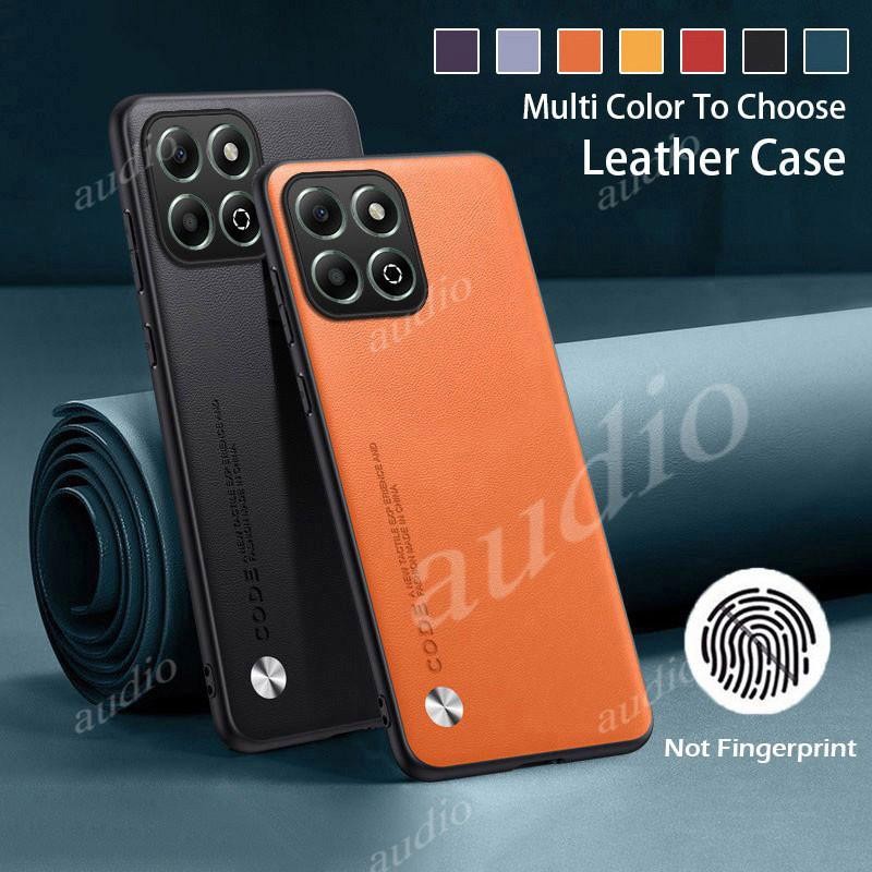 Honor X7d 5G 4G ผิวธรรมดาหรูหราหนังเคสโทรศัพท์สําหรับ HONOR X7d HonorX7d 5G 4G 2025 เนื้อซิลิโคนนุ่ม