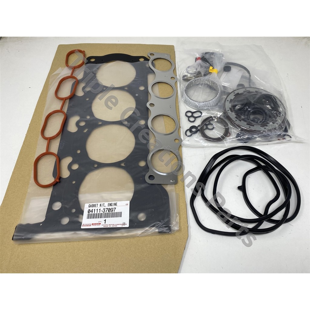 [ของแท้] TOYOTA Altis, CAMRY, VIOS, FORTUNER 2ZR ชุดปะเก็นเครื่องยนต์