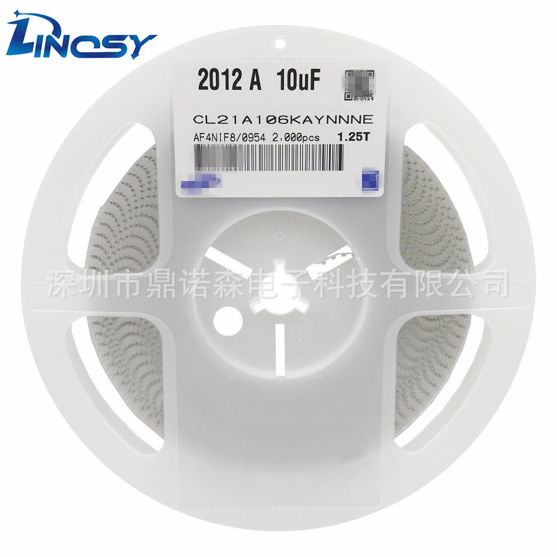 ชิปตัวเก็บประจุ 08805 2.2 UF 16V 25V 50V 2012 225K X5R ±10% X7R K เกียร์ 4.6