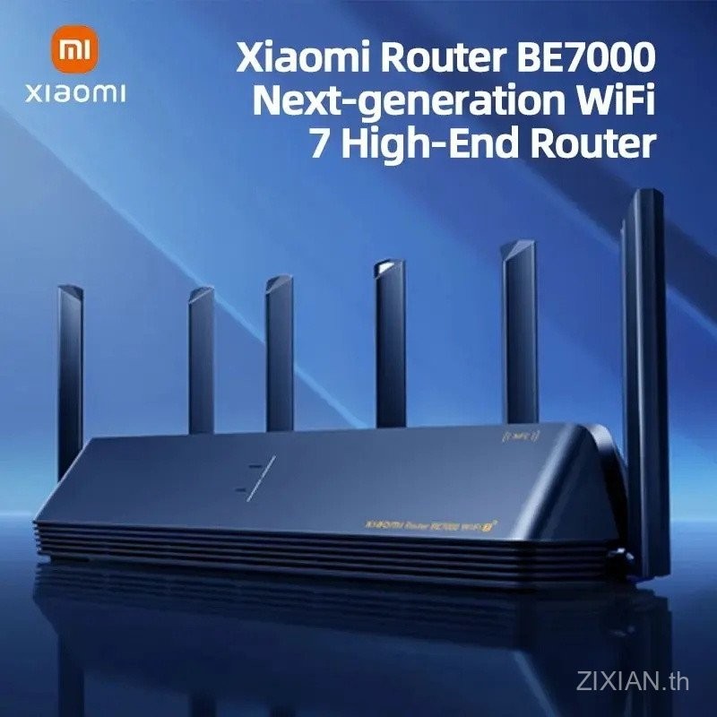 Xiaomi Router BE7000 Tri-Band WiFi Repeater VPN 1GB ตาข่าย USB 3.0 IPTV 4 X 2.5G พอร์ตอีเธอร์เน็ตโมเ