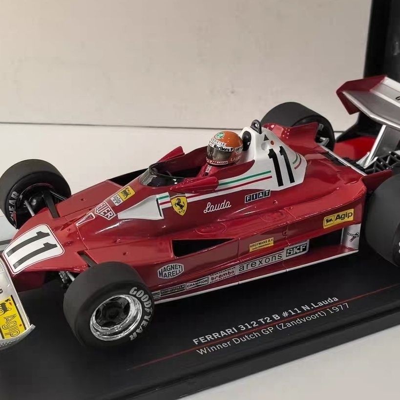 MCG 1/18 Ferrari 312 T2 B #12 1977 โมเดลรถสูตร ฉ1