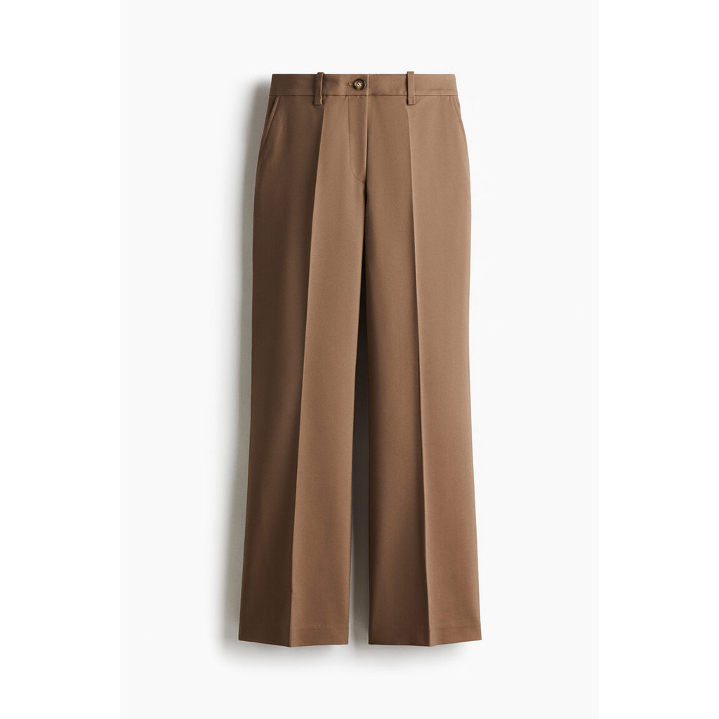 H&M(เอชแอนด์เอ็ม) กางเกงบู๊ทคัท Women Bootcut trousers 1297901_1