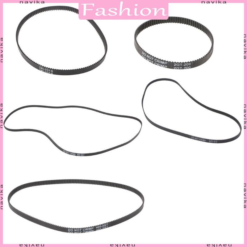 NAV GT2 Timing Belt Closed Loop 3D Printer Accessory 2GT 6mm Closed Synchronous Belt