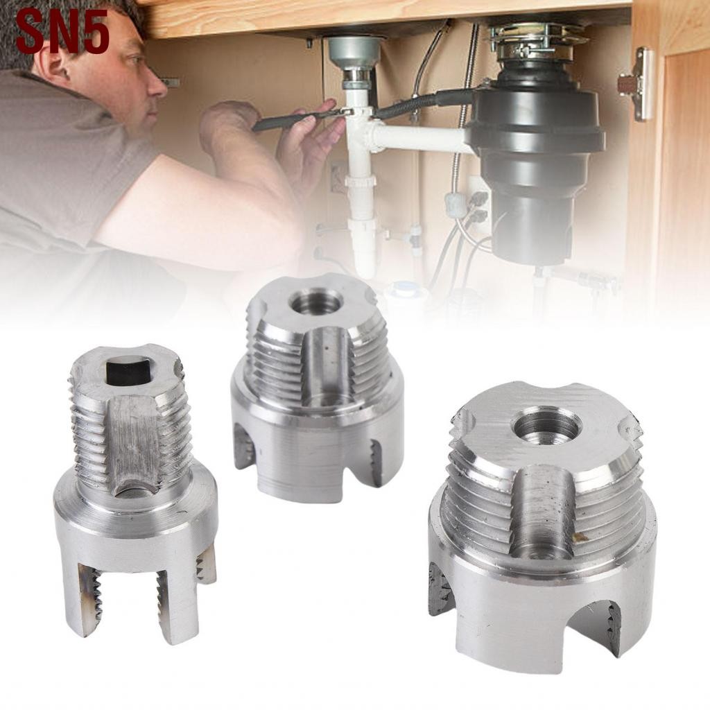 SN5 เครื่องมือเกลียวท่อภายนอกภายในแบบบูรณาการประสิทธิภาพความแข็งสูง 1/4in Hex Shank Pvc Threader Por