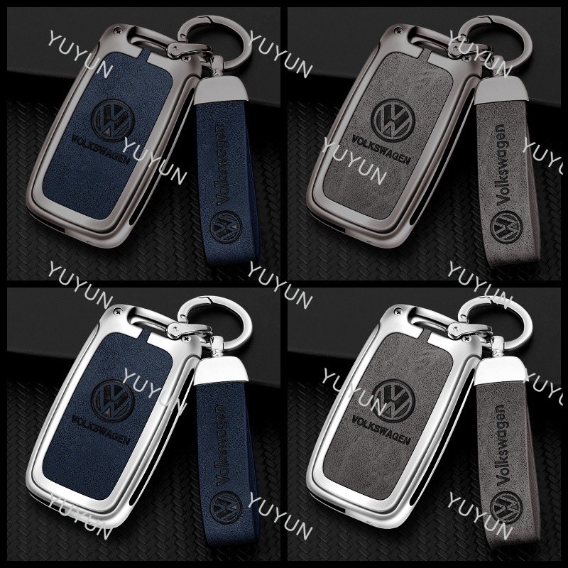 YY [Ready Stock]Volkswagen Car key case for VW Golf Polo Passat Tiguan Touran Jetta Beetle Scirocco 