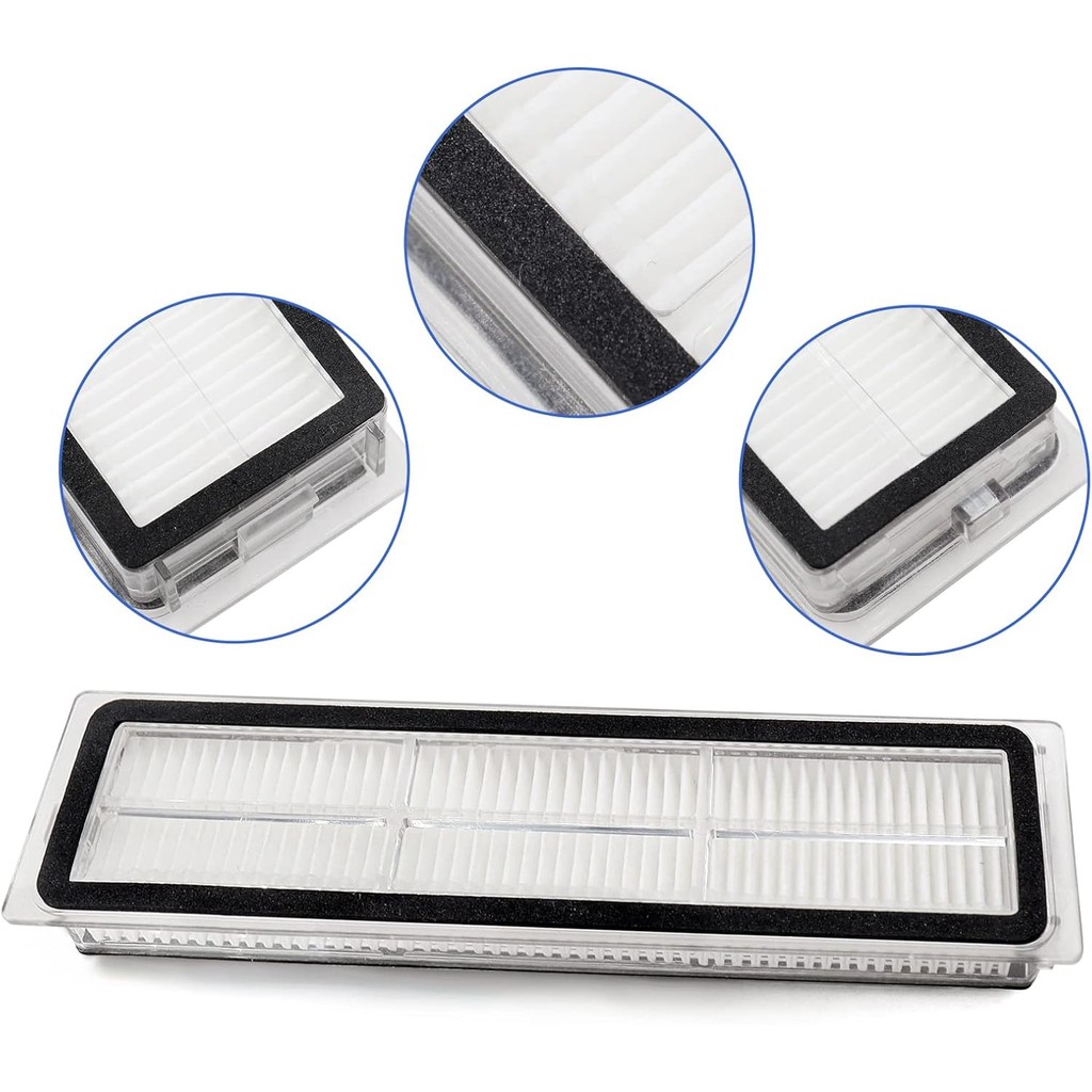 4 ชิ้น HEPA ตัวกรองอะไหล่สําหรับ Mova L600, สําหรับ Dreame L10 PRO / D9 / D9 PRO / D9 MAX/ D9 Max Ge